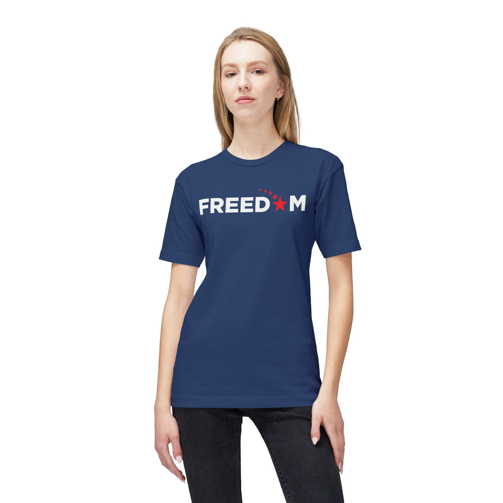 "FREEDOM” Shooting Stars Tee - Made in USA