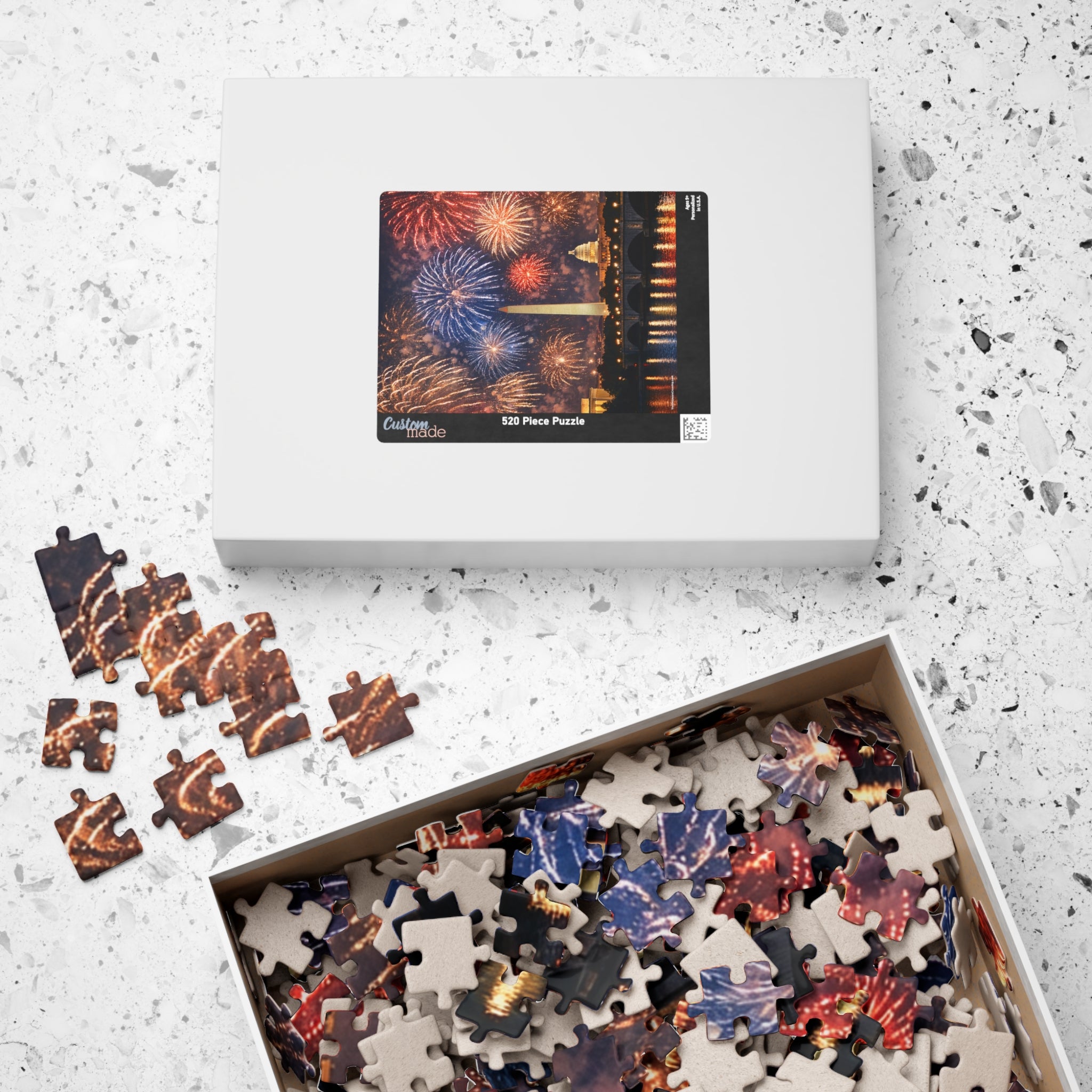 Washington D.C. Fireworks Puzzle (520, 1014-piece)